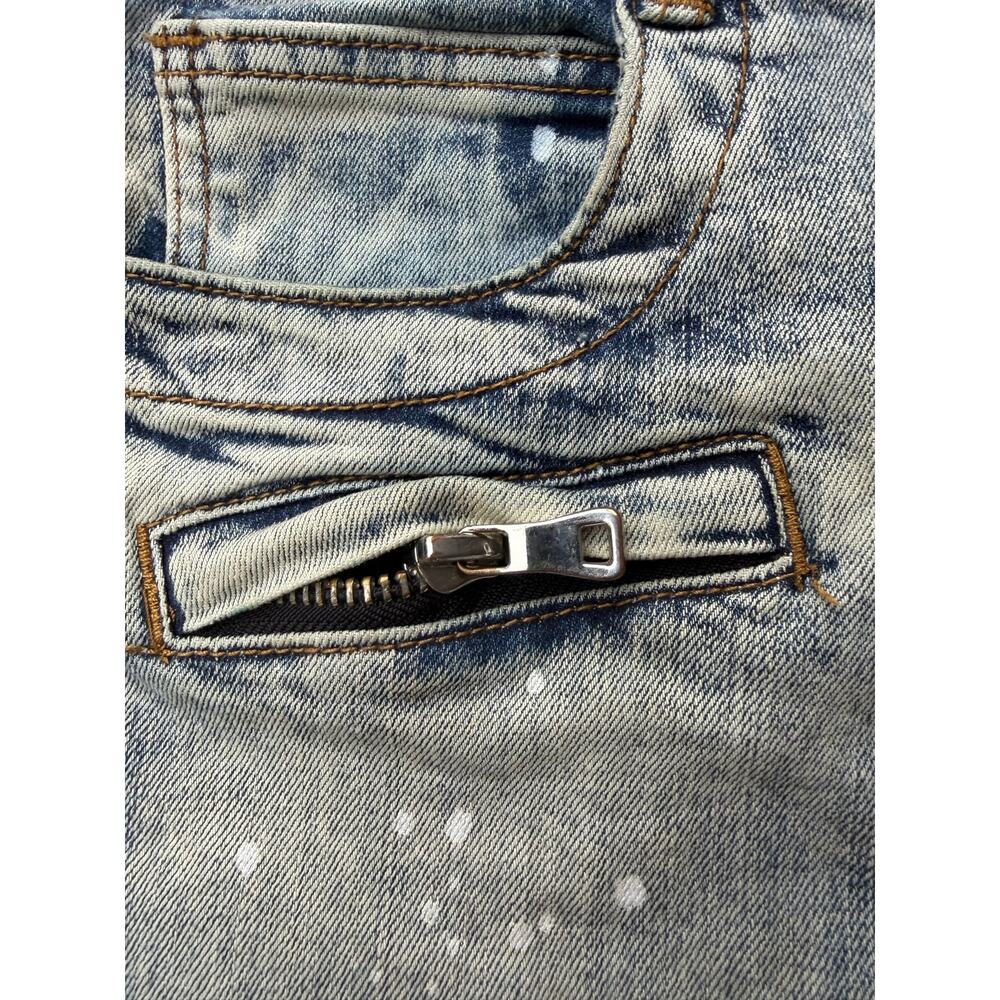 Size 38 - Balmain biker jeans - Picture 3 of 7